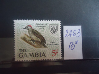 Фото марки Брит. Гамбия 1966г **