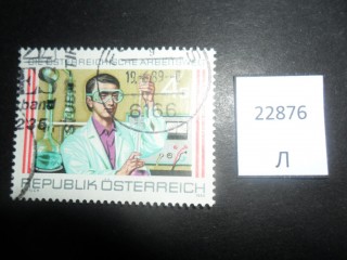 Фото марки Австрия 1988г