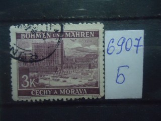 Фото марки Германская оккупация Чехословакии