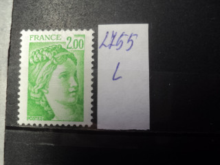 Фото марки Франция 1978г **