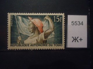 Фото марки Того 1960г **