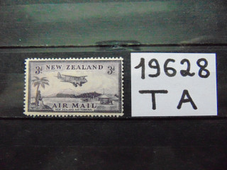 Фото марки Новая Зеландия авиапочта 1935г **
