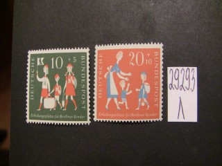 Фото марки Германия ФРГ 1957г серия **
