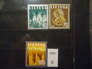 Фото марки Литва 1991г серия **