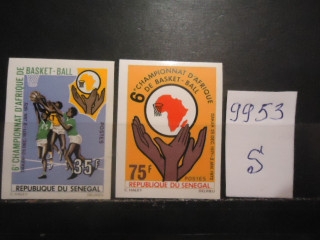 Фото марки Сенегал б/зубц **