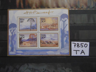 Фото марки Южная Африка блок 1989г **