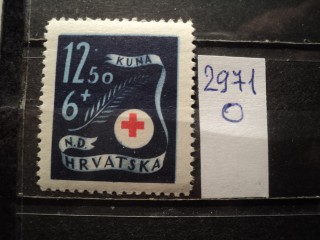 Фото марки Хорватия 1944г **