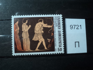 Фото марки Греция 1983г **