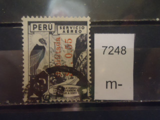 Фото марки Перу надпечатка