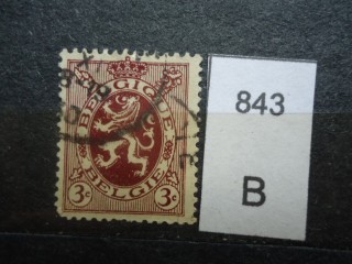 Фото марки Бельгия. 1929г