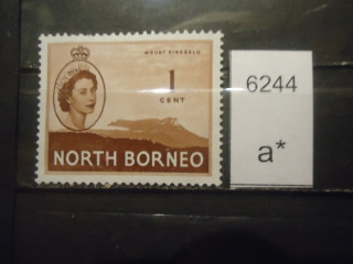 Фото марки Брит. Северное Борнео 1954г **