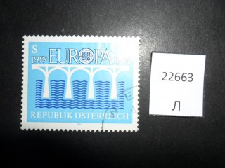 Фото марки Австрия 1984г