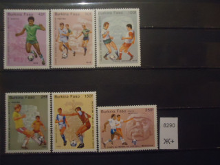 Фото марки Буркино Фасо 1985г (9€) **