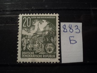 Фото марки Германия ГДР 1953г /2-й выпуск/ **