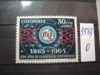 Фото марки Колумбия 1965г **
