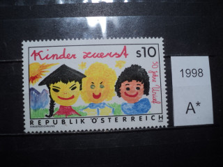 Фото марки Австрия 1996г **