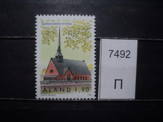 Фото марки Аландские острова 1997г **