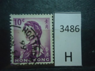 Фото марки Брит. Гонг Конг 1962г