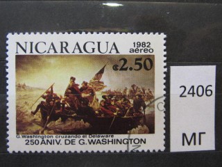 Фото марки Никарагуа 1982г