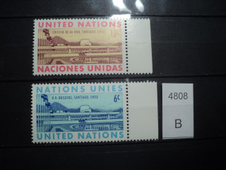 Фото марки ООН серия 1969г **