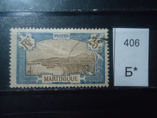 Фото марки Франц. Мартиника 1908г