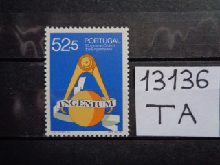 Фото марки Португалия марка 1986г **