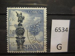 Фото марки Испания 1965г