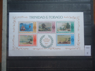Фото марки Тринидад и Тобаго блок 1976г **