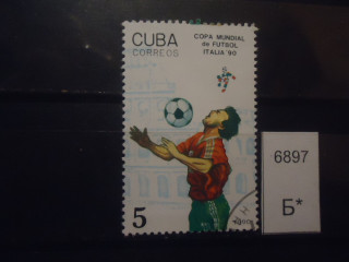 Фото марки Куба 1990г