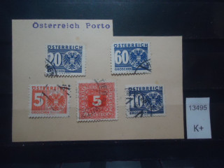 Фото марки Австрия вырезка из конверта