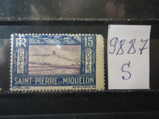 Фото марки Франц. Сент Пьерр и Микелон 1932г *