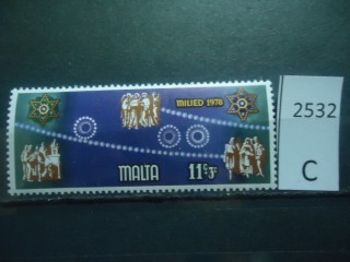 Фото марки Мальта 1978г **