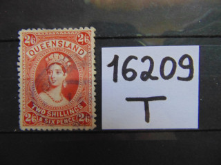 Фото марки Британский Квисленд 1882г