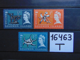 Фото марки Британские Соломоновы острова 1965г **