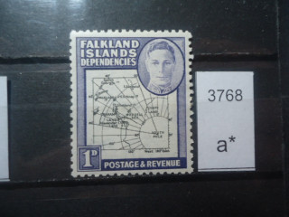 Фото марки Брит. Фалклендские острова 1946г *