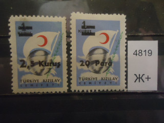 Фото марки Турция 1956г *