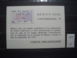 Фото марки Мексика блок 1979г **