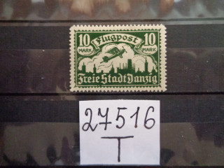 Фото марки Данциг 1921г **