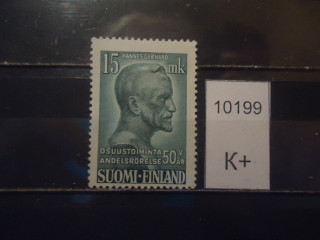 Фото марки Финляндия 1949г *