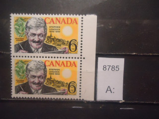Фото марки Канада 1970г 2 одинаковые марки **