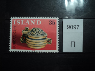 Фото марки Исландия 1976г **