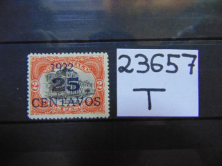 Фото марки Гватемала 1922г *