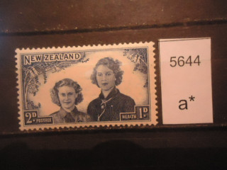 Фото марки Новая Зеландия 1944г **