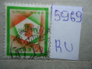 Фото марки Япония. 1960-1980гг