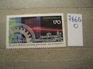 Фото марки Германия ФРГ 1992г **