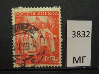 Фото марки Польша 1938г