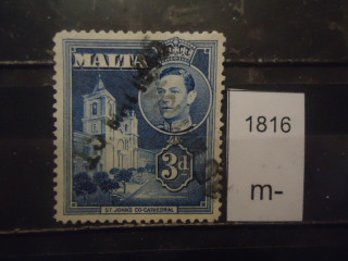Фото марки Брит. Мальта 1943г