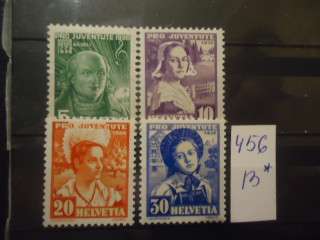 Фото марки Швейцария 1936г серия *