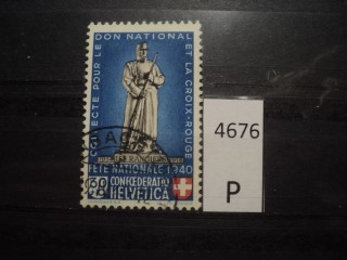Фото марки Швейцария 1940г