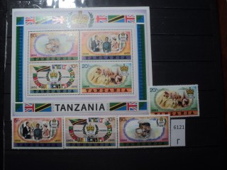 Фото марки Танзания 1977г **